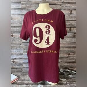 Harry Potter Platform 9-3/4 XL Tee